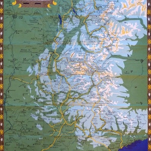 Alpes françaises (vers 1950)