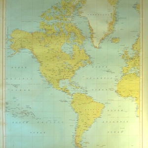 Gráfico Mundial em Duas Folhas (1957)