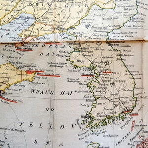 Johnston's Russo-Japanese War Map 1904 image 3
