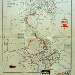 Vacuum Road Guide to Canberra (c1945)
