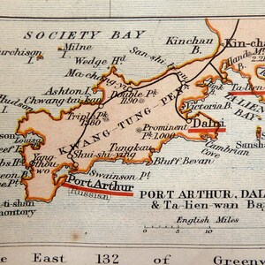 Johnston's Russo-Japanese War Map 1904 image 4