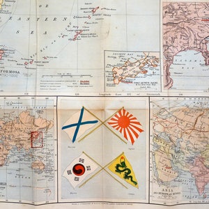 Johnston's Russo-Japanese War Map 1904 image 2