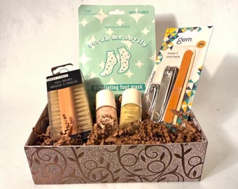 Cofanetto regalo spa per lei / Set regalo per la cura di sé / Kit spa per la casa / Cesto regalo relax / Regalo di compleanno per donne