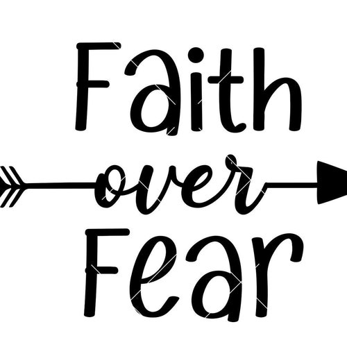 Faith Cross SVG Faith Clipart Circut Silhouette T-shirt - Etsy