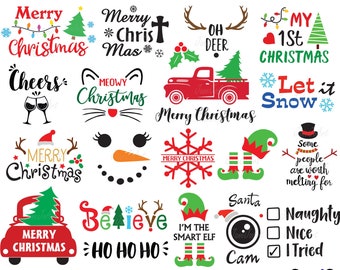Download Christmas Svg Files Etsy