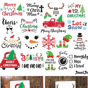 SALE 90%!! Kerst SVG bundel, Kerstmis SVG voor Cricut Kids, kerst shirt SVG, Merry Christmas clipart, Kerstmis gezegden SVG, vakantie SVG