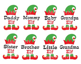 Download Elf Family Svg Etsy