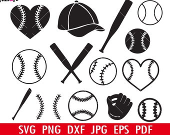 Baseball SVG,Baseball SVG Cut file,Baseball Monogram for Silhouette,Baseball Stitches Svg,DXF Bundle Softball Cricut,Baseball Clipart Vector