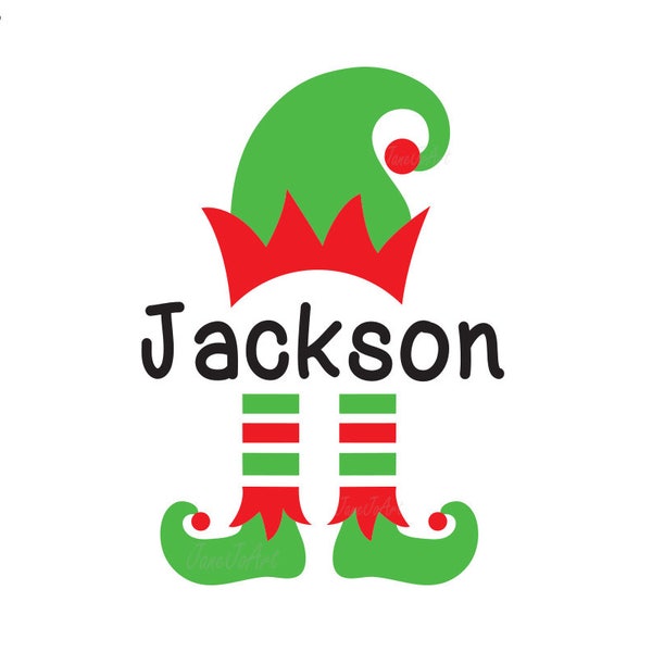 Elf svg,Christmas svg,Elf monogram svg,Cricut,Vector,Clipart DXF Png Pdf Eps,Xhristmas svg,Elf Clipart,Santa svg,Elf christmas svg,Hat Feet