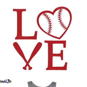 Love Baseball Svg, Baseball Heart Svg Files ,Mom svg, Softball Svg. Love Baseball Clipart vector, DXF Cut files, cricut cut files, Sport svg