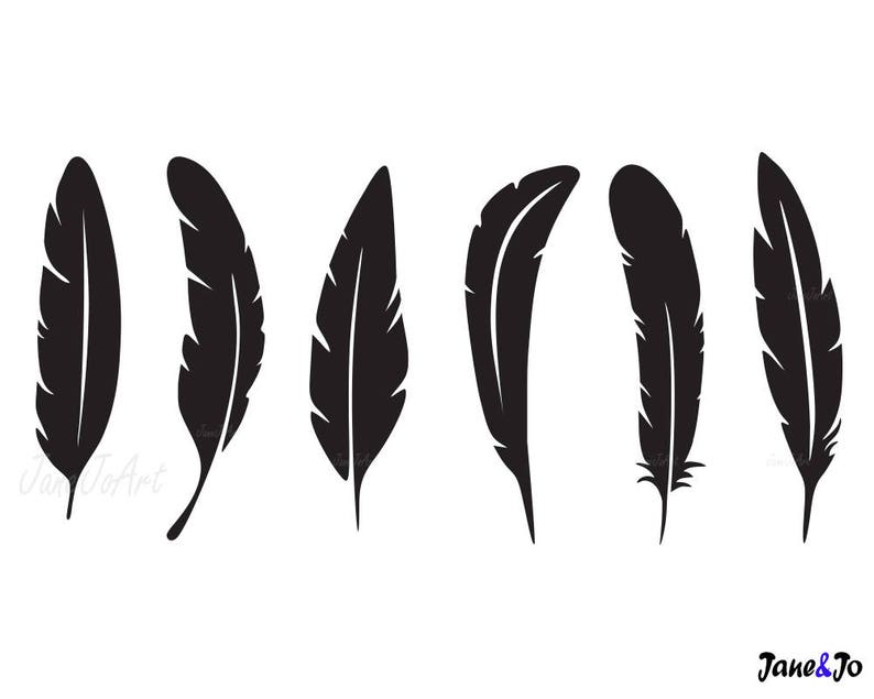 Download Feather SVG Feathers SVG Feather Clipart cricut Feather | Etsy
