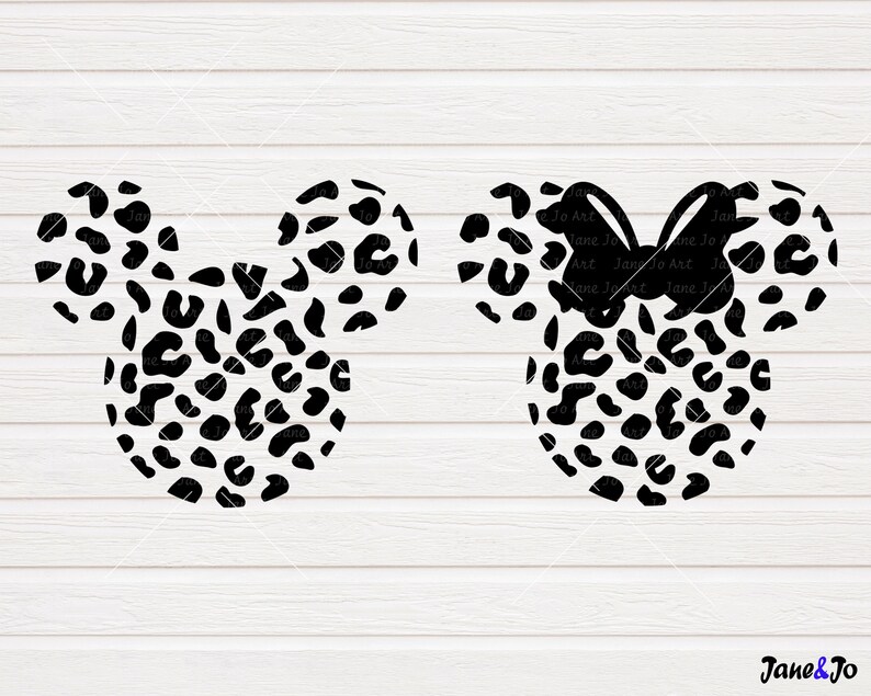 Download Mickey Mouse Cheetah SVG ClipartMickey Minnie Leopard ...