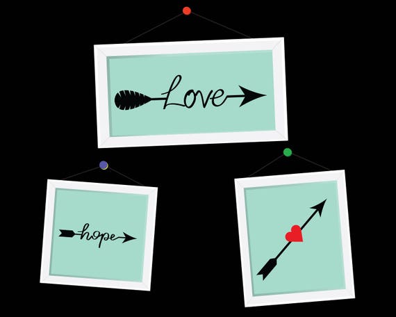 Fleche Mots Svg Fleches Mot Svg Svg De Fleche Amour Fleche Etsy Canada