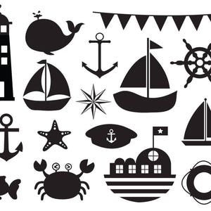 Nautical SVG,Nautical Silhouette svg file,Sailboat SVG,Nautical Sea SVG,vettore nautico,Nautical svg scut file,Lighthouse svg,anchor svg