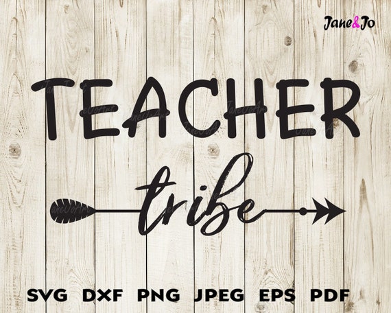 Download Teacher Tribe Svg Teacher Life Svg Clip Art Teacher Quote Etsy
