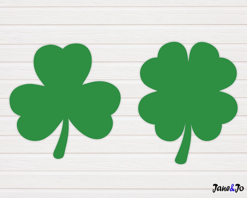 Shamrock Svg File Saint Patricks Day Svg Cricut Cut Files Etsy