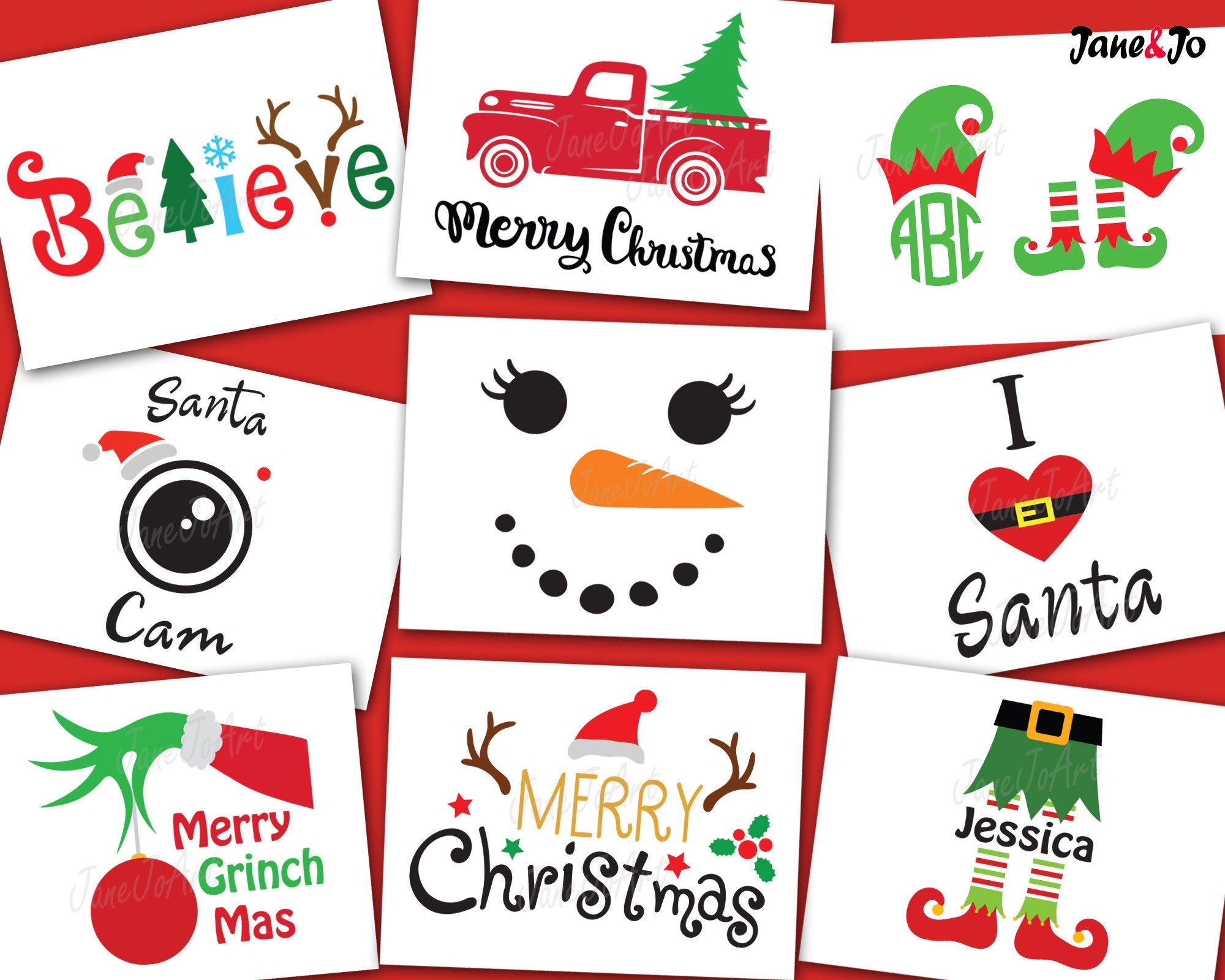 Download Free Christmas Svg Christmas Sayings Svg Bundlechristmas Svg Etsy SVG Cut Files