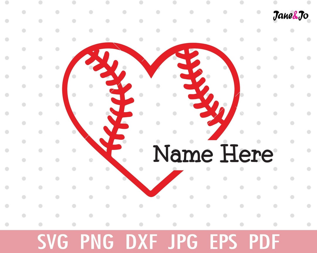 Baseball Svg,baseball SVG Cut Files,baseball Heart Svg for Silhouette ...