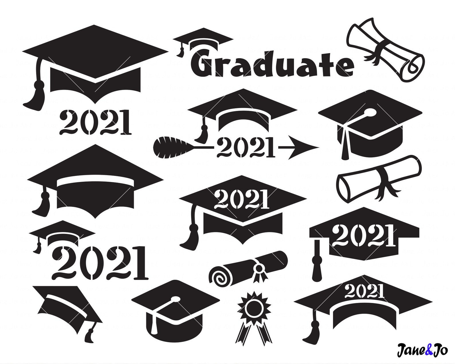 Download Graduation 2021 SVG Graduation Cap SVGGraduation Svg Cut ...