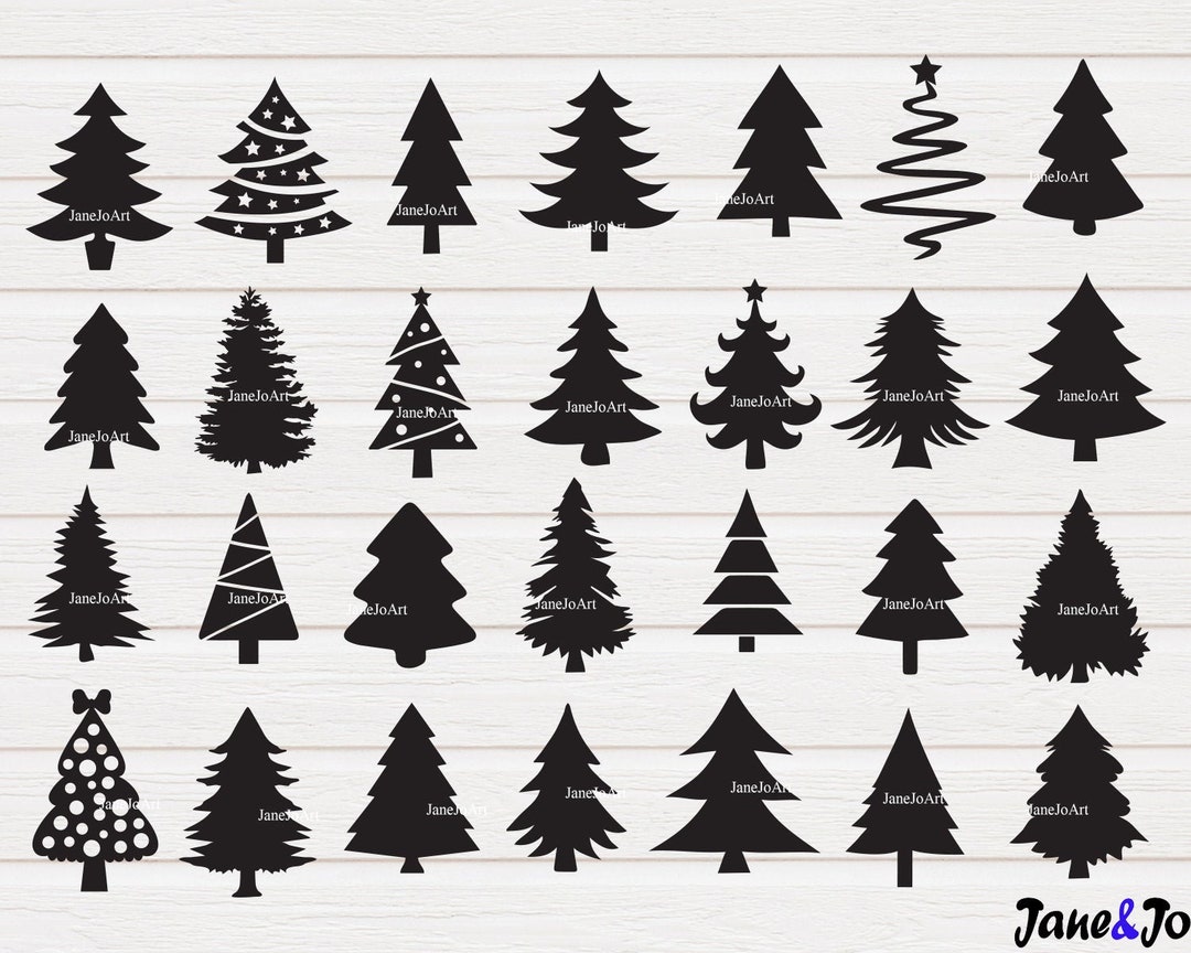 Christmas Tree Svg, Christmas Tree Cut File Svg,tree Christmas Svg ...