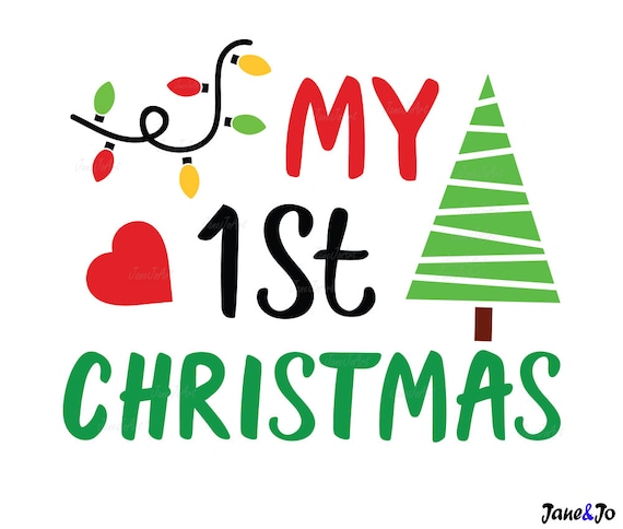 Download My First Christmas SVG