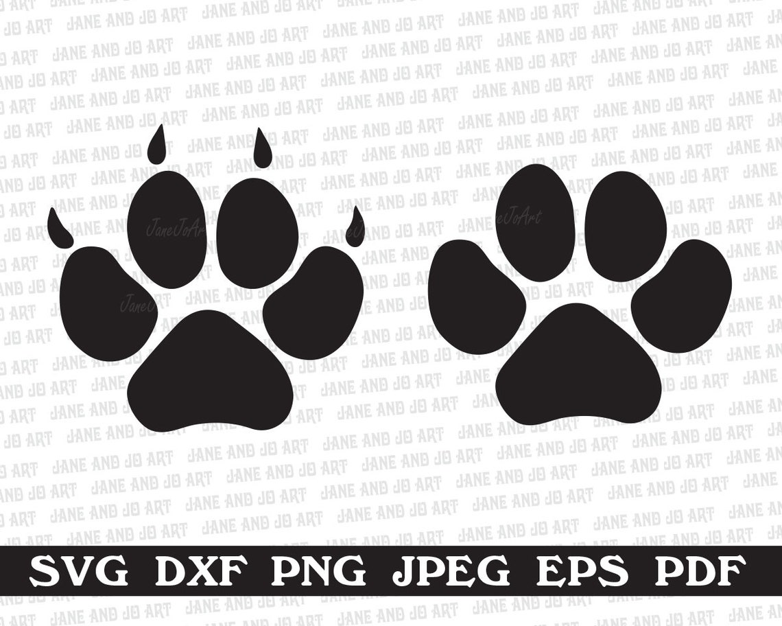 Download Paw SVG Cut File Bear Paw Clip Art Bear Paw Cricut SVG | Etsy