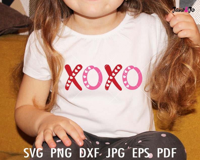 XOXO Svg,xoxo Png Clipart Vector Valentine's Day SVG Love,digital ...