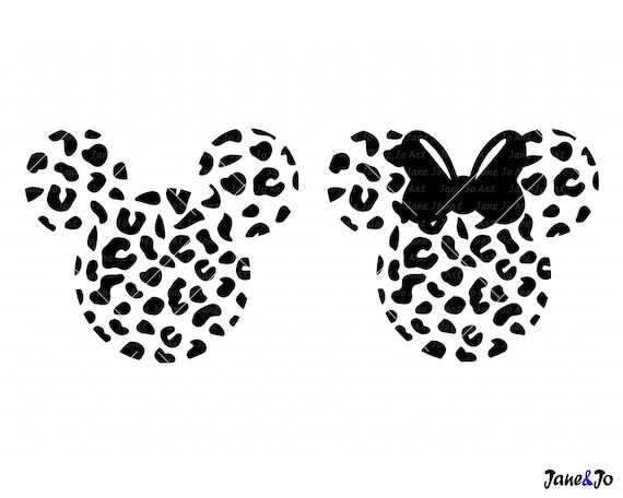 mickey mouse leopard shirt