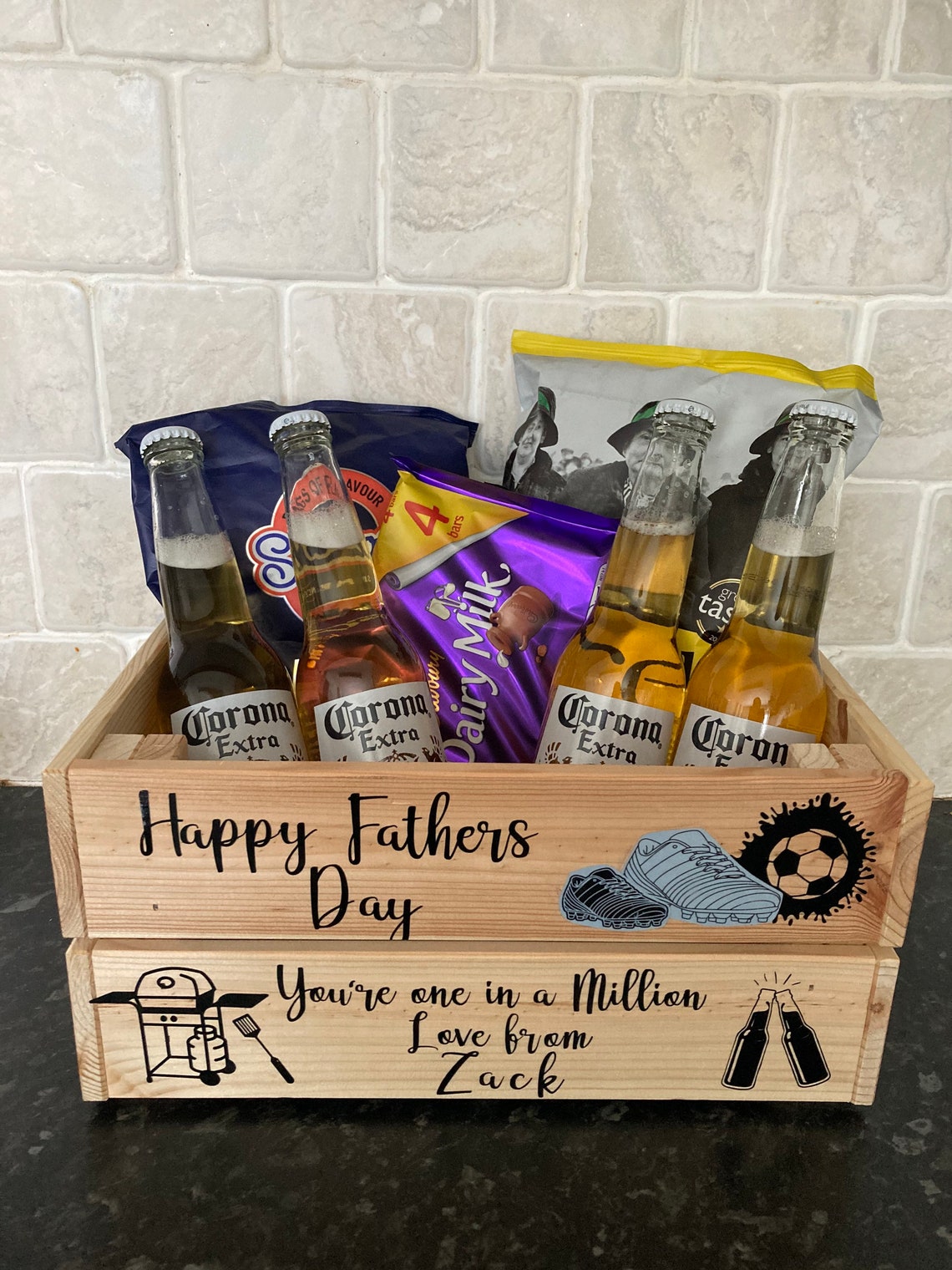 Fathers Day Gift Fathers Day Box Personalised Fathers Day Etsy