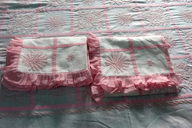 Bed Sheet Hand Crafted 100 Pure Cotton Chikankari Hand Etsy
