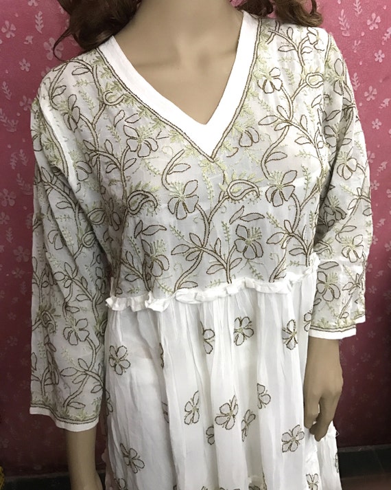 long kurta frock style