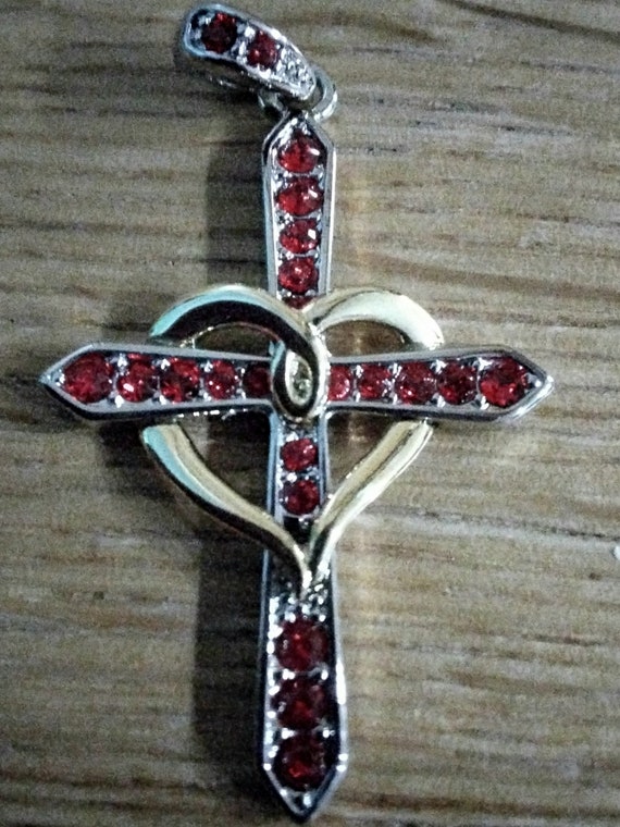 Beautiful Danbury Mint Collectible Cross Pendent Etsy Canada