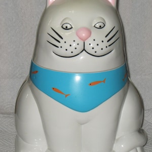 Rare vintage cat cookie jar