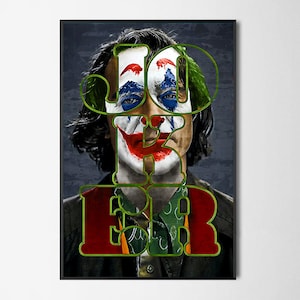 Joker - alternatieve filmposter / / Wall Art Poster / / Home Decor / / OfficeArt