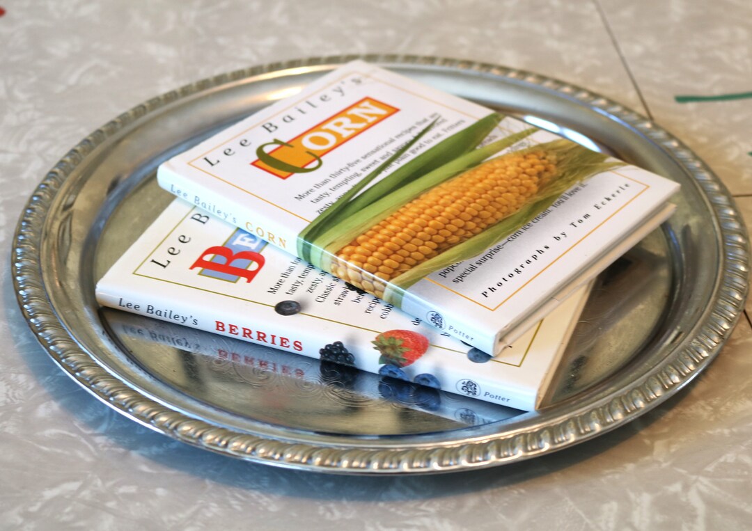 Classic Lee Bailey Petite Cookbooks, Berries and Corn Recipes Books