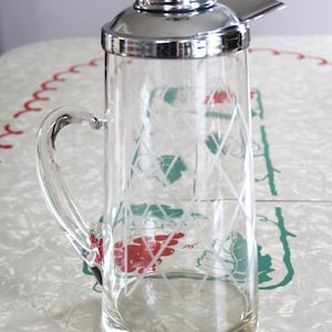 Fabulous Vintage Barware Pitcher, Midcentury Barware