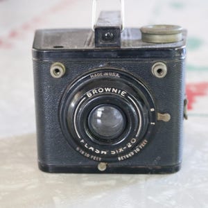 Brownie Flash Six 20 Kodak Camera for Display, Midcentury Camera Collectible