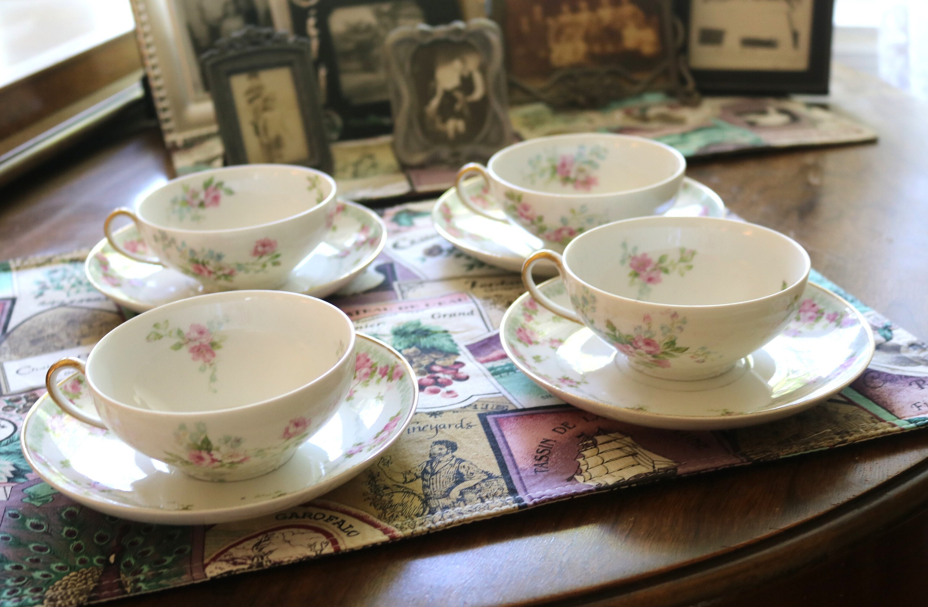 Pink Limoges Cup - Etsy