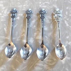 Rolex Souvenir Spoons, Bucherer of Switzerland Spoons 4 Piece Mix Rolex Souvenir Spoons, Bucherer of Switzerland Spoons 4 Piece Mix