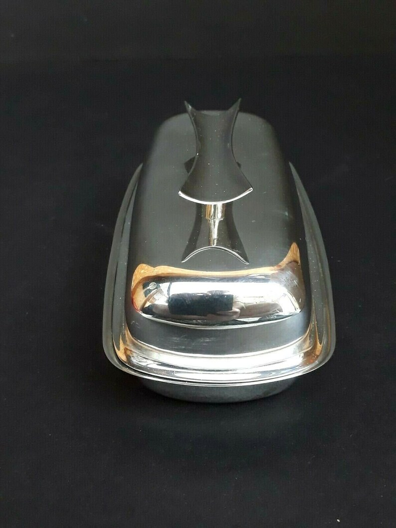 Towle Sterling Butter Dish Classic MCM Design Complete With Etsy