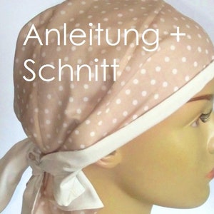 Schnittmuster Wende-Piratentuch f. Freizeit, Chemo image 1