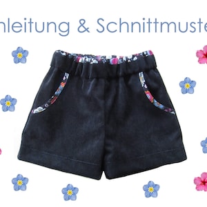 Schnitt + Nähanleitung Shorts Gr. 68-128