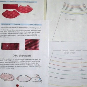 Schnitt Anleitung Tellerrock Mädchen Gr. 74-140 image 3