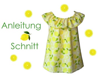 Schnitt + Anleitung Rüschen-Top Gr.68-140