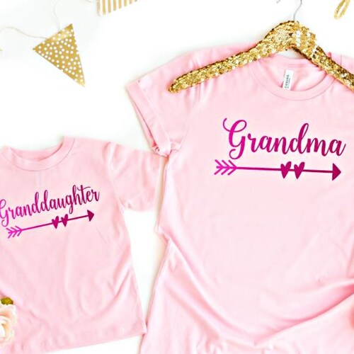 Nana and granddaughter shirts Outlet