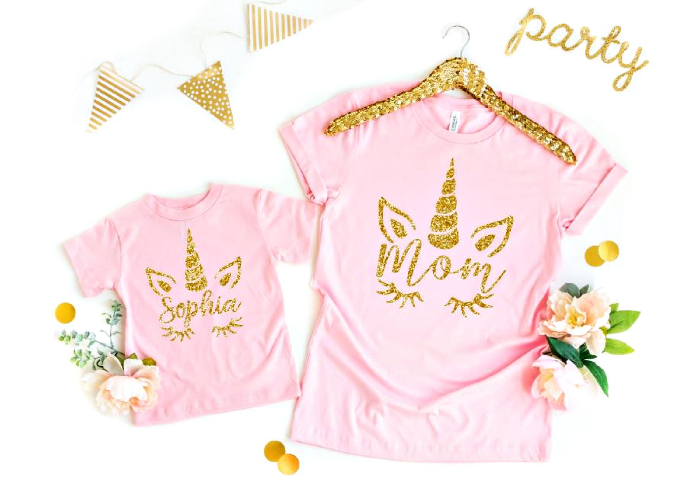 Grandma Of The Unicorn Birthday Girl T-Shirt Matching Shirt Grandma Of The Unicorn Birthday Girl T-Shirt Matching Shirt