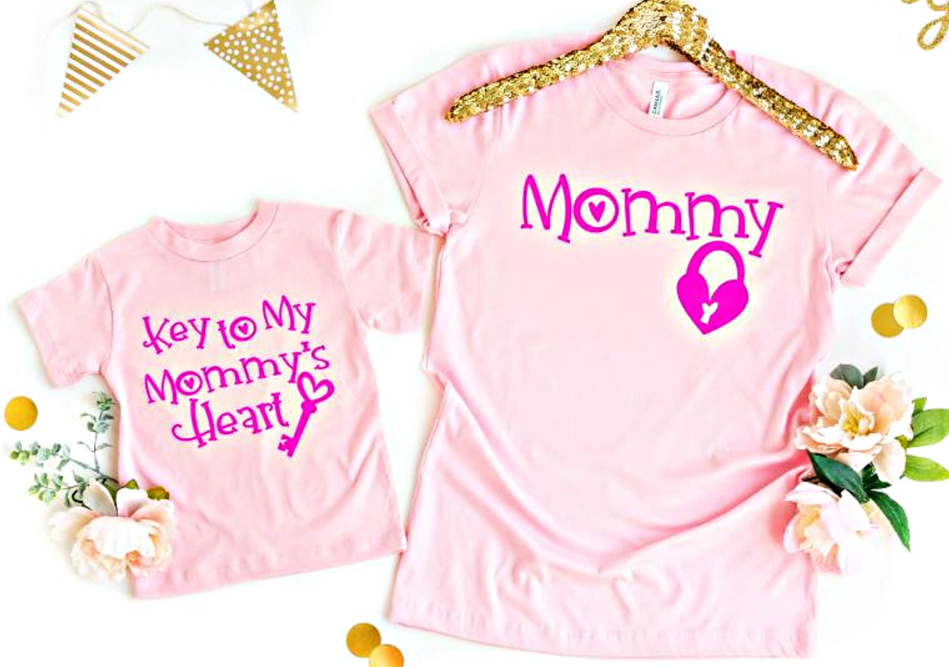 my first mother's day matching outfits