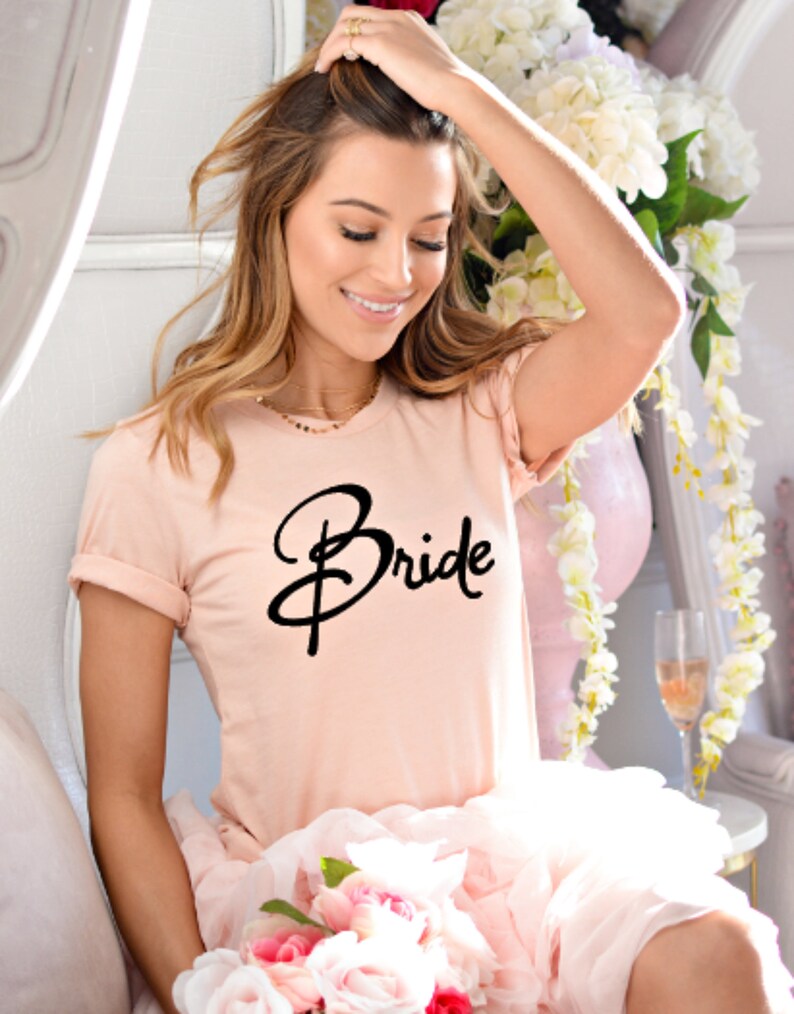 plus size bride shirt