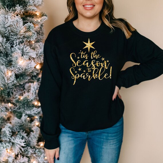 Bling Santa Sweatshirt Bling Santa Sweatshirt