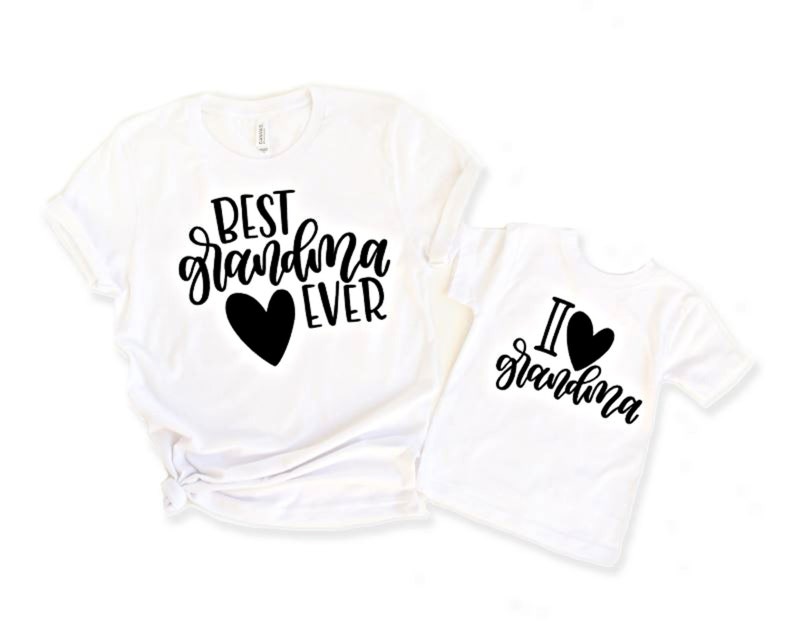 Best Grandma Ever Shirt I Love Grandma Shirt My Grandma is Etsy